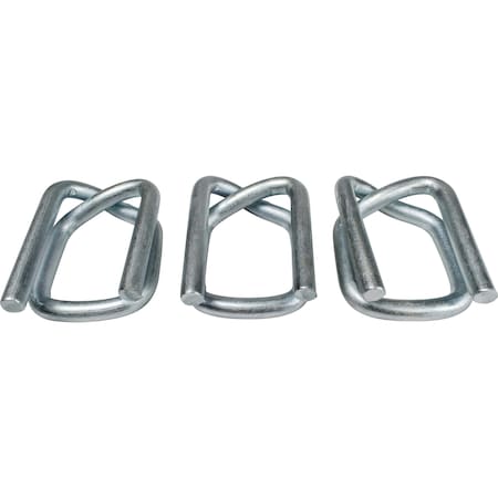 Encore Packaging Wire Buckle, HD, Galvanized, 1-1/4", PK1000 P114WB3-GA